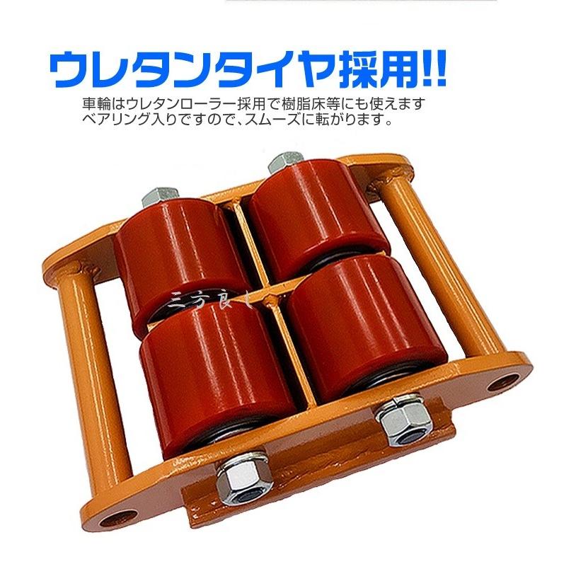 ポイド2倍 ！マシンローラー 4t スピードローラー 運搬 360度