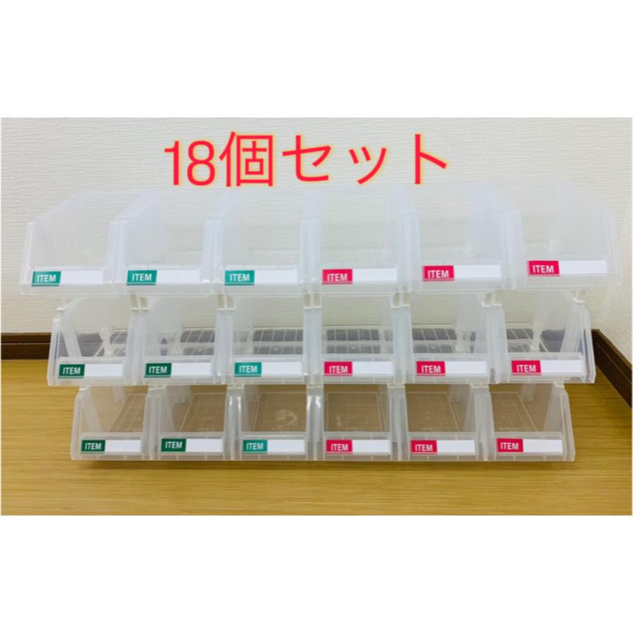 ゆず　まとめ売り　3点セット Amazon | 【三方良し】連結パーツボックス (大) ×12コ クリア色
