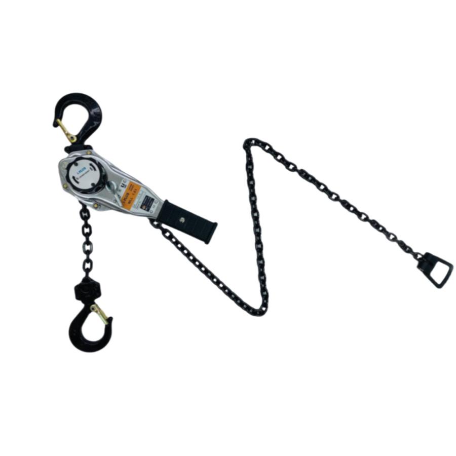 4台 新型 レバーホイスト0.8ton 0.8t 軽量チェーンレバー