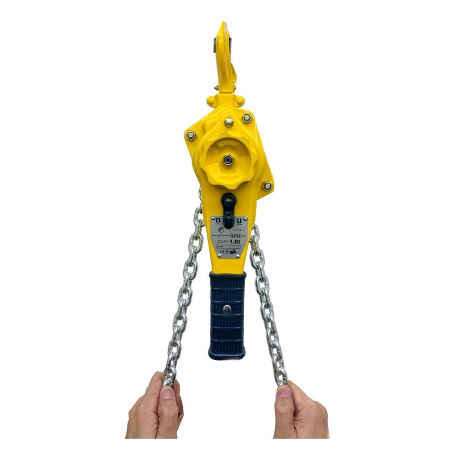 三方良し ミニレバーホイスト 1000kg 1トン 小型化 レバー