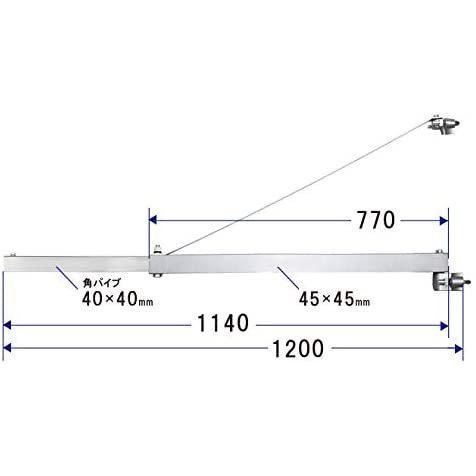 三方良し 新型 オプションフレーム 100V電動 ウインチ ホイスト用 最大