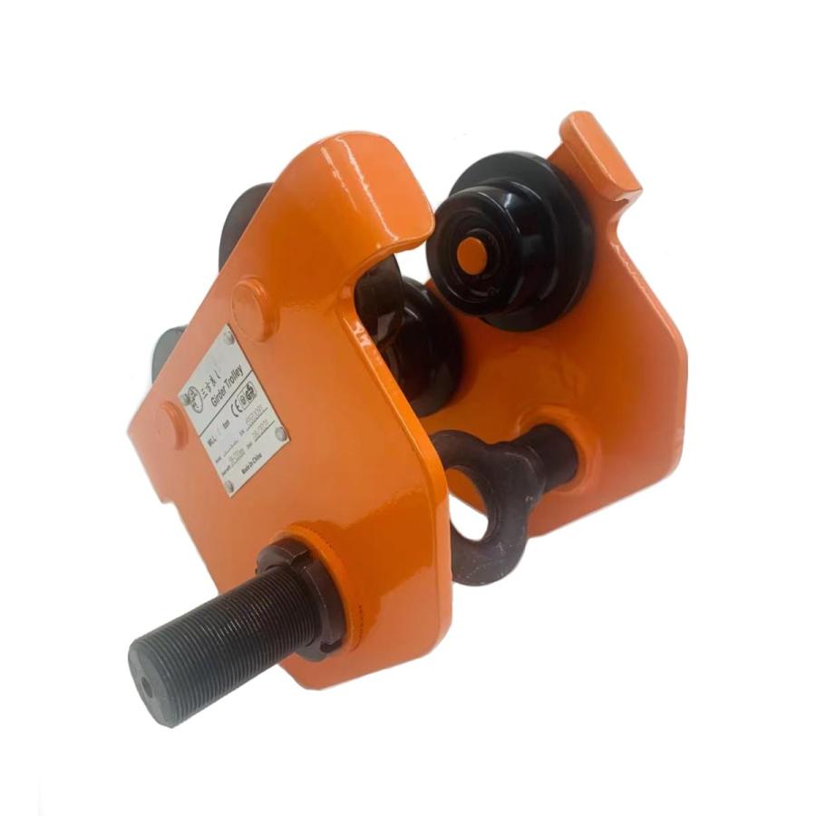 三方良し 手動式トロリー 1トンネジ式 トロリー1000kg ネジ式 プレーン