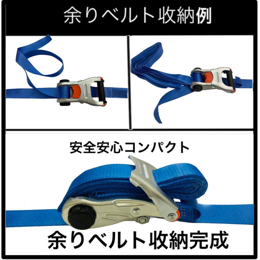 三方良し 新タイプラッシングベルト ワッカ 幅32mm 破断荷重1200kg