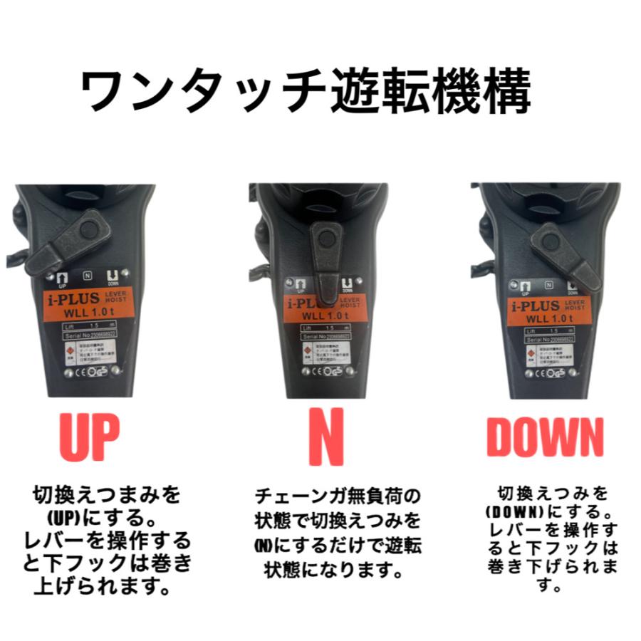 コトブキ チェーンプーラー1t　(レバーブロック) コトブキ チェーンプーラー1t (レバーブロック) コトブキ