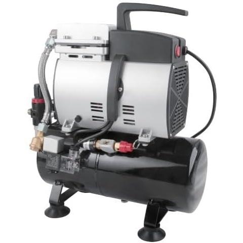 オイルレスエアーコンプレッサー4Lタンク付き 0.8MPa最高圧力