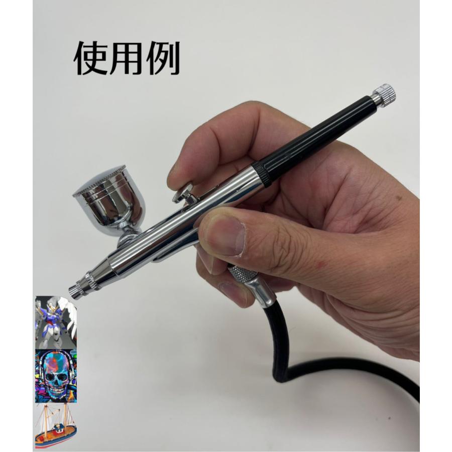 三方良しブルー エアブラシ エアーコンプレッサー オイルレス 三方良しブルー エアブラシ エアーコンプレッサー オイルレス