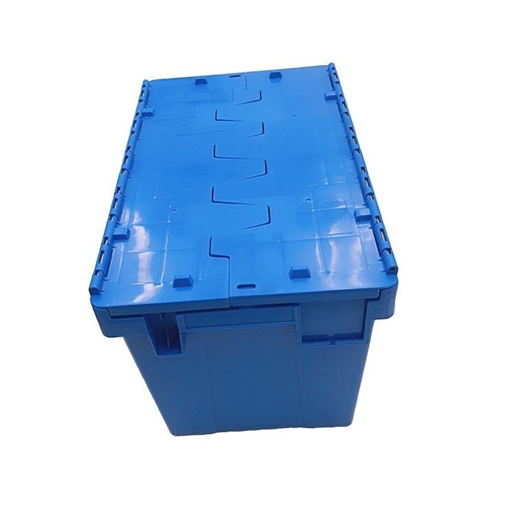 三方良し】(1個)フタ一体型コンテナボックス 業務用 ネスティング