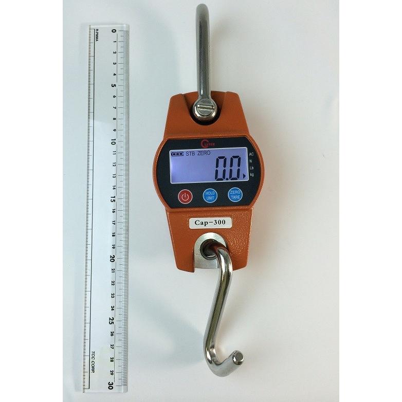 LB-300M デジタルスケール あす楽対応】WCPクレーンスケール 100kg 超コンパクトデジタル吊り