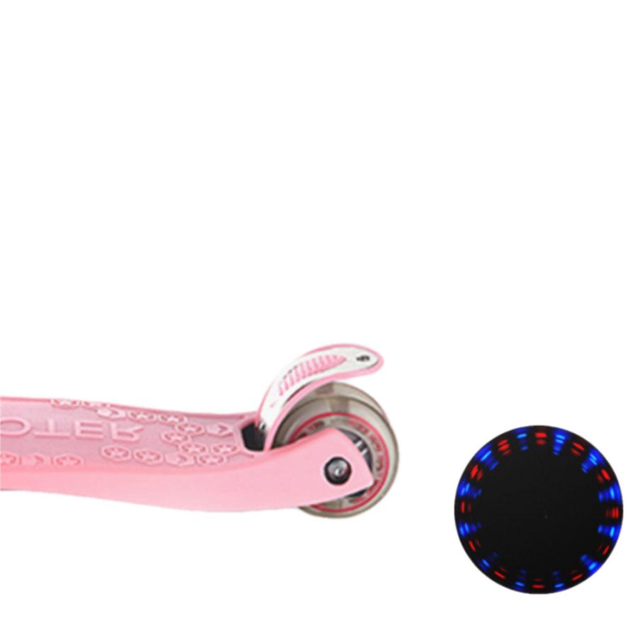 新タイプ キックボード 折りたたみ式 3輪 ブレーキ付き バランス