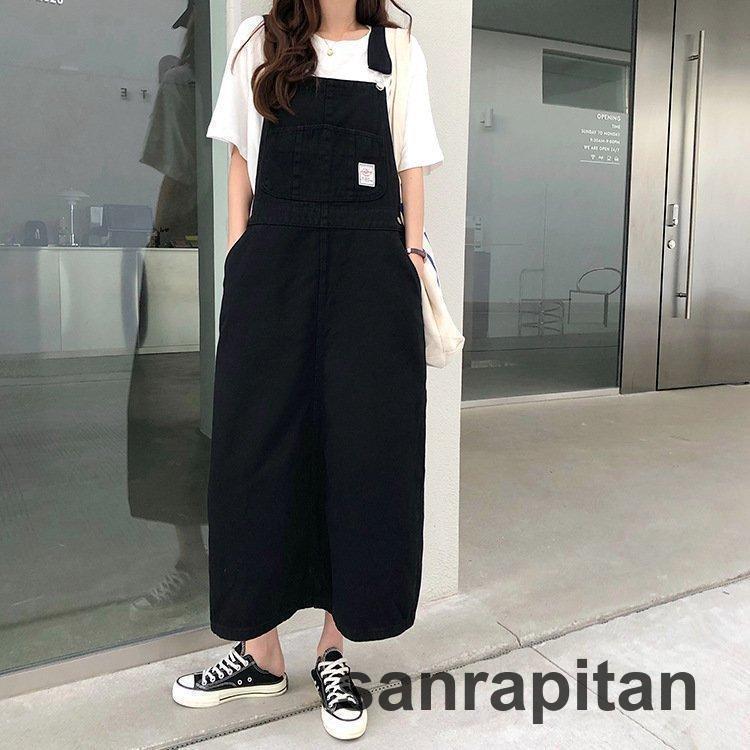 EVISU サロペットスカート サロペットスカート レディース 40代 キレイめ マキシワンピース