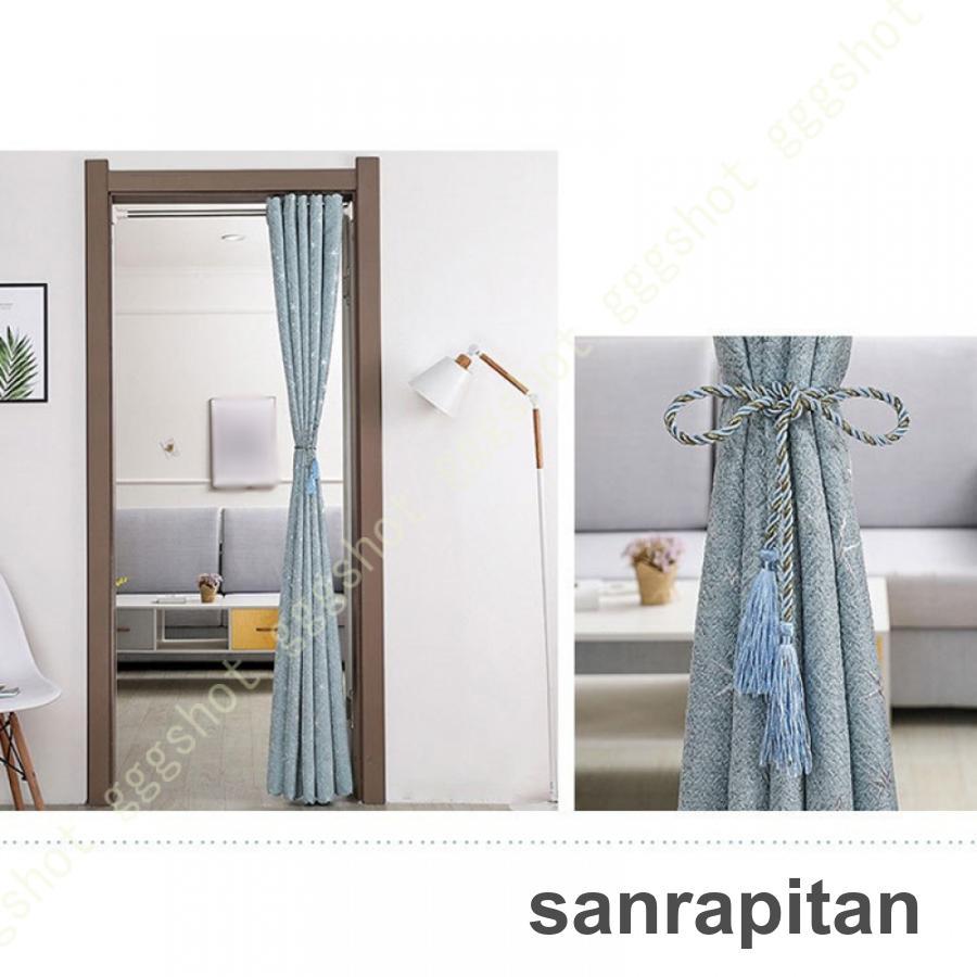 ドアカーテン のれん すだれ 間仕切り 壁掛け キラキラ 大型