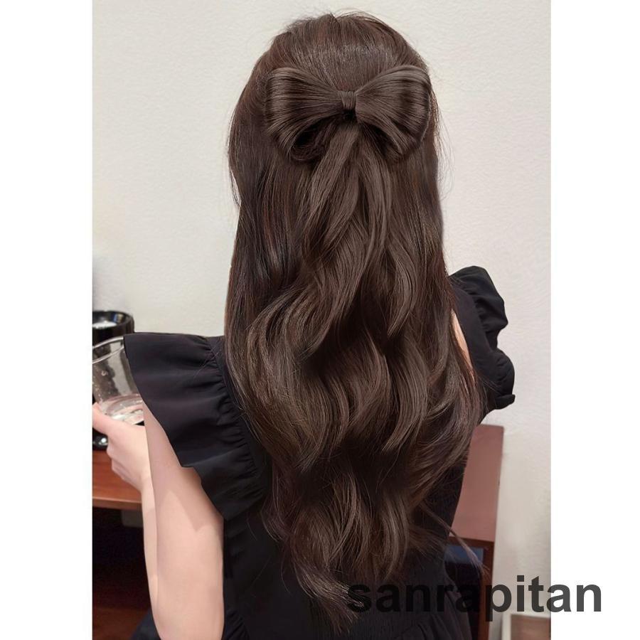 ヘアクリップ リボンウィッグ ウィッグクリップ レディース 女性