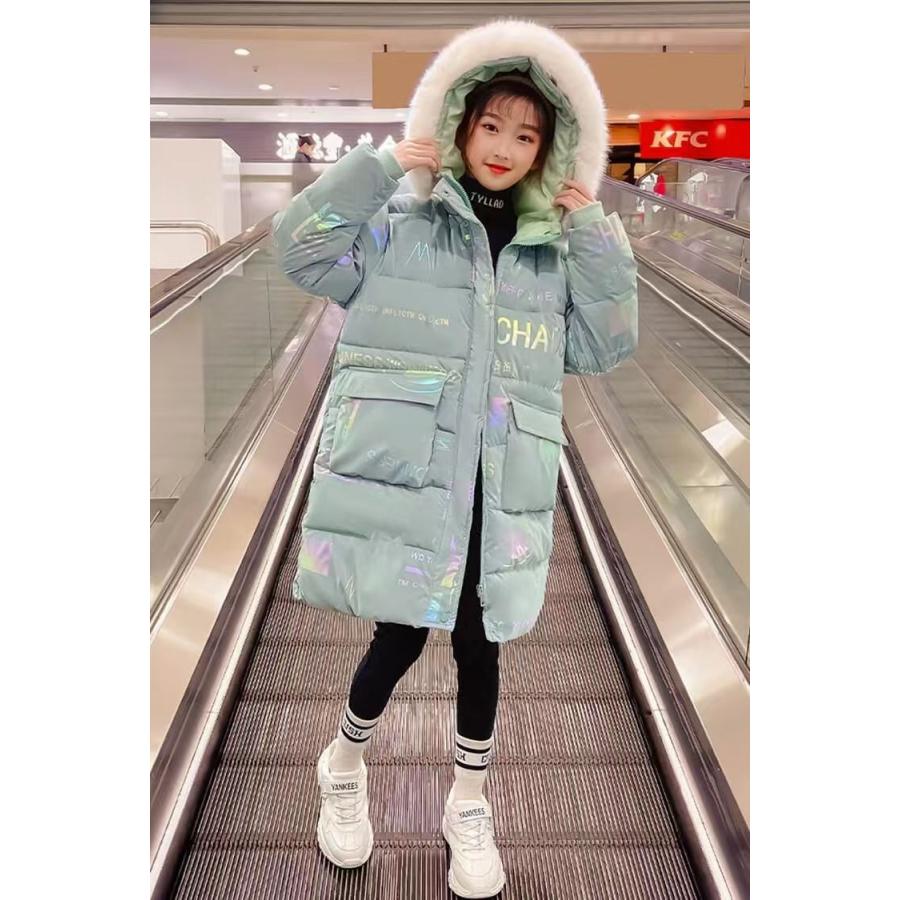 キッズ ダウンコート 女の子 アウター 子供コート 秋冬 暖かい  