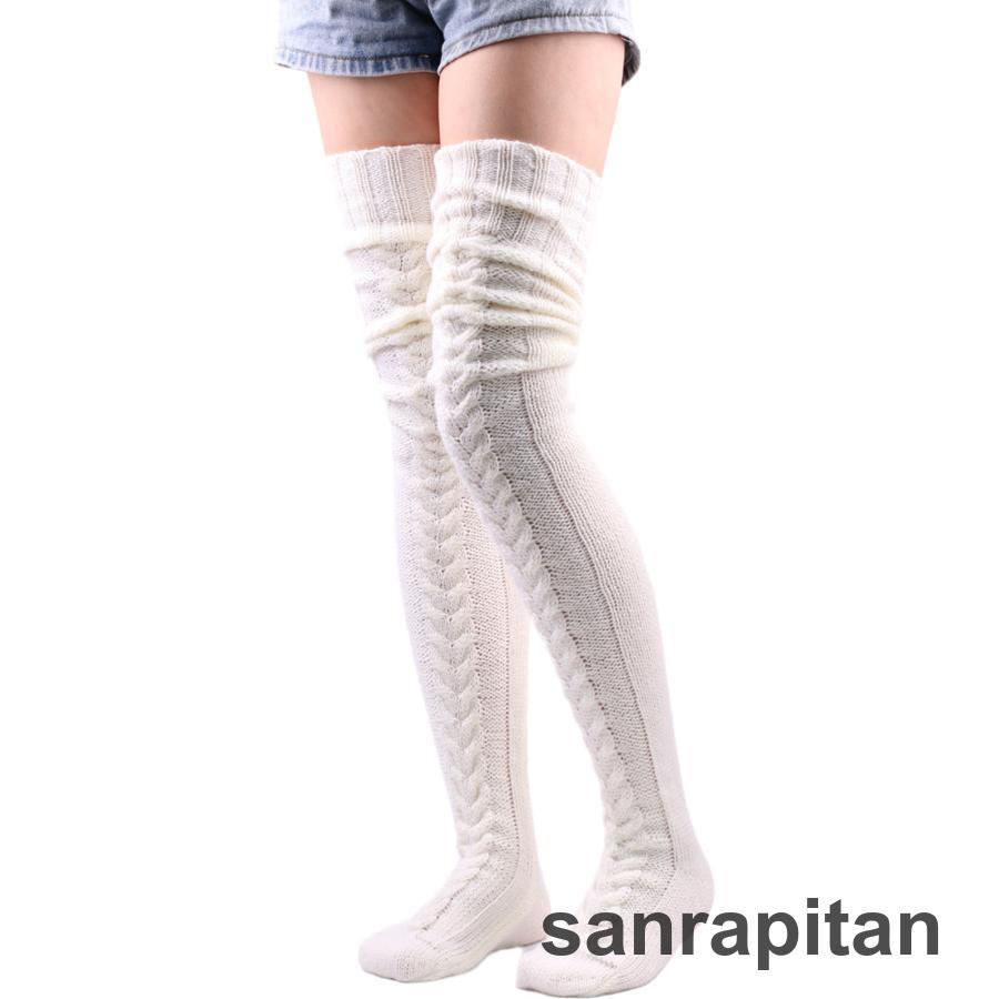 ニーハイソックス 靴下 レディース くつ下 オーバーニーソックス