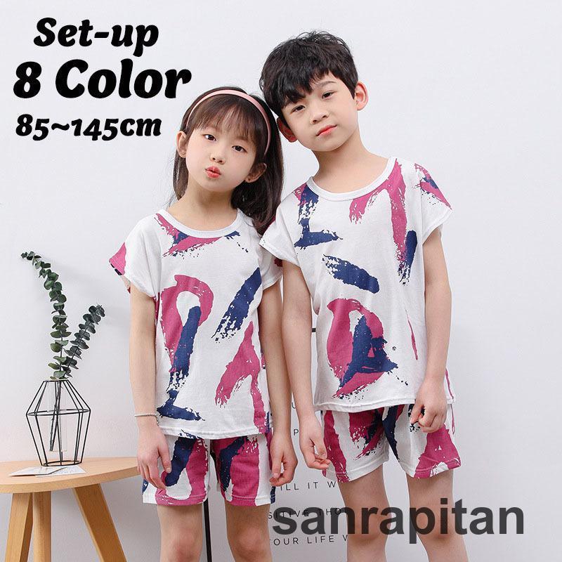 セットアップ 上下セット Tシャツ 半袖 半ズボン ショートパンツ  