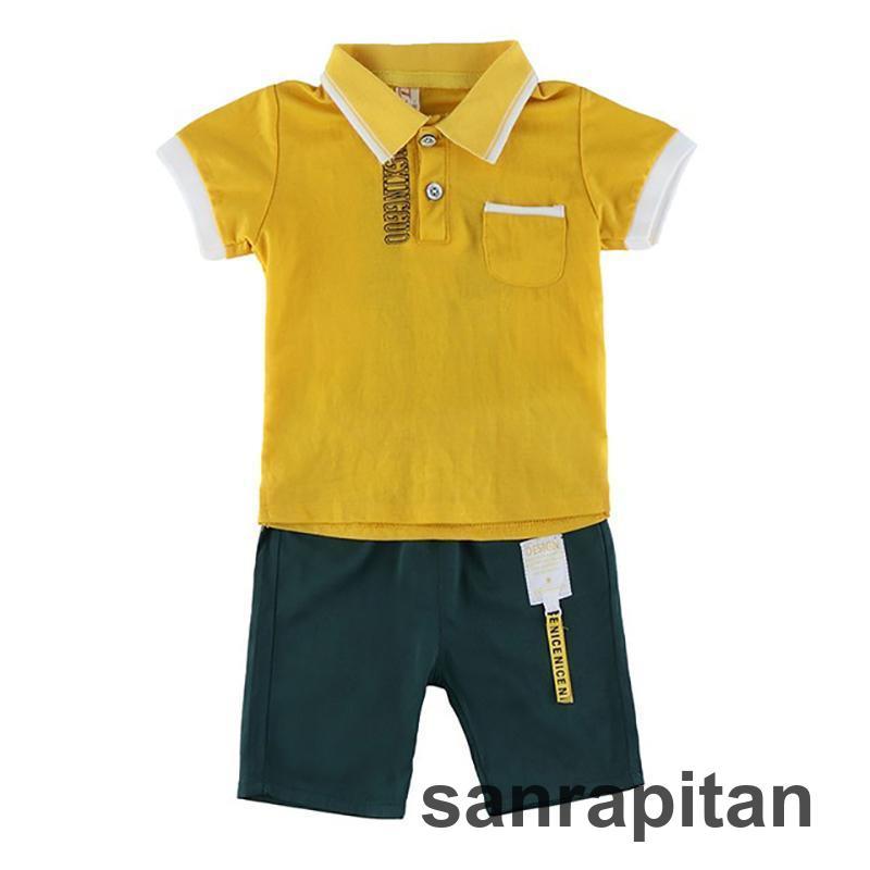 ♡リアルピース♡ セットアップ　Tシャツ　ハーフパンツ　ズボン　キッズ　イエロー ♡リアルピース♡ セットアップ Tシャツ ハーフパンツ ズボン