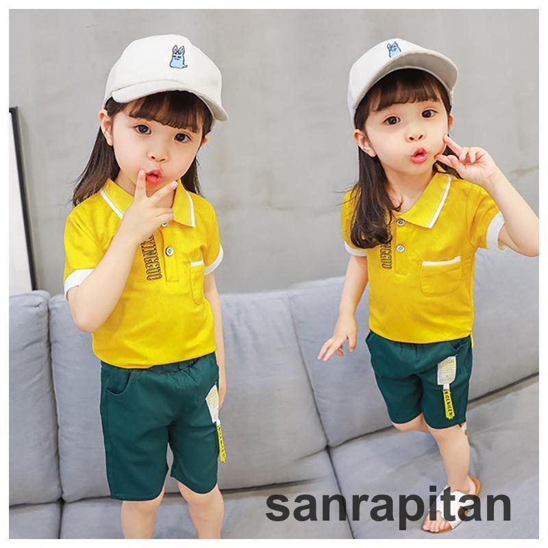♡リアルピース♡ セットアップ　Tシャツ　ハーフパンツ　ズボン　キッズ　イエロー ♡リアルピース♡ セットアップ Tシャツ ハーフパンツ ズボン