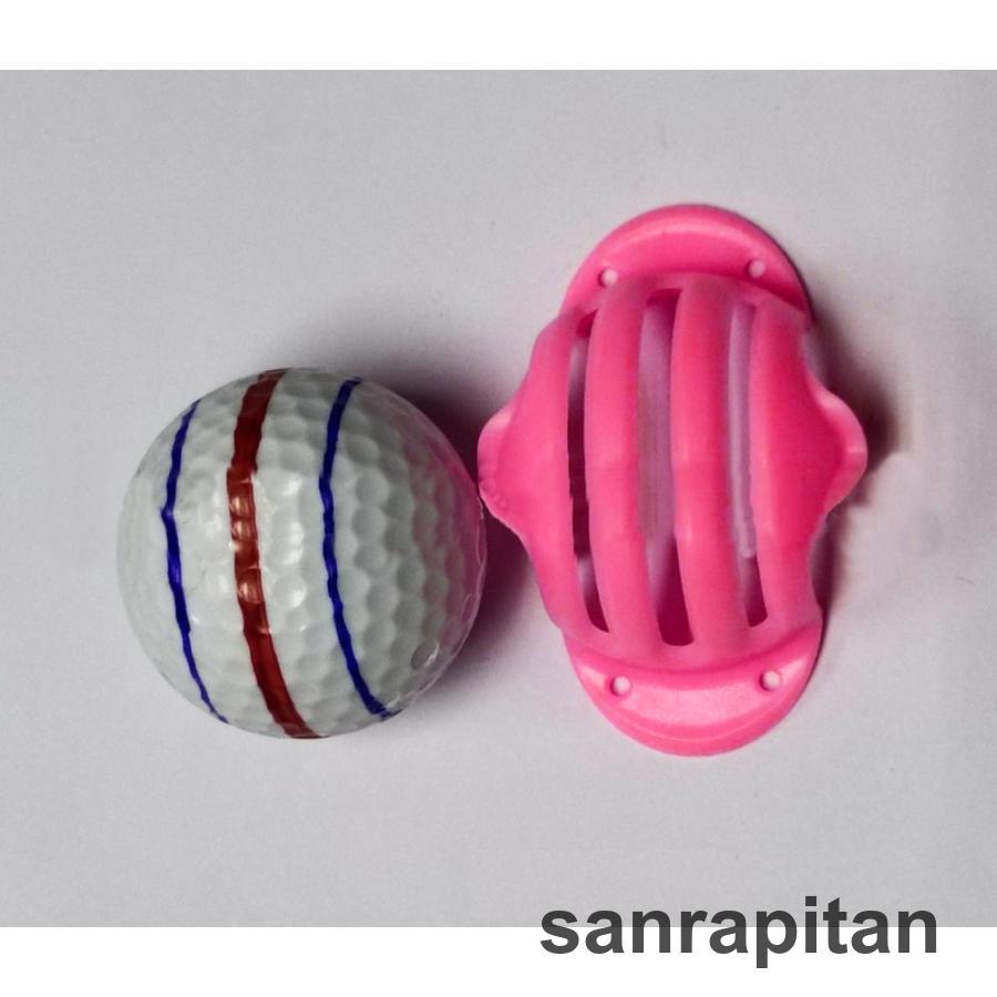 ボールライナー テンプレート ゴルフ用品 ゴルフグッズ 半円 直線 三本ライン ゴルフボール マーキング パター練習 ショットライン シンプル | ブランド登録なし | 03