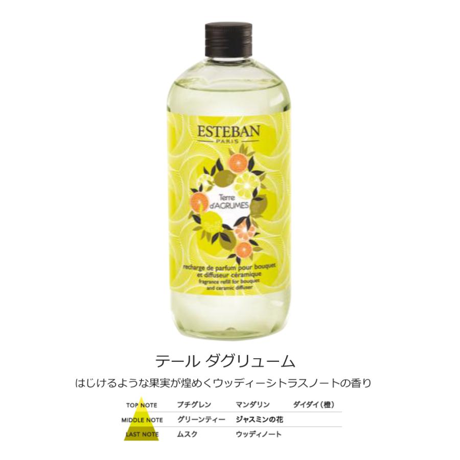エステバン フレグランスリフィル 500ml ESTEBAN ルームフレグランス 