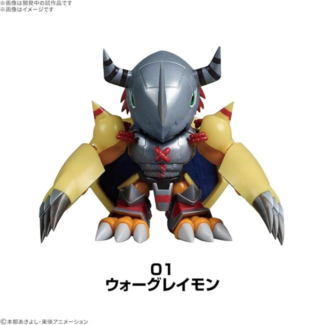 [新品未開封]PLABAKO デジモンシリーズ フィギュア　ボックス Digimon - Plabako Model Kit - Digimon Adventure Vol. 2