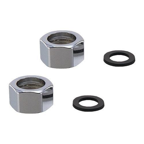 カクダイ ステン巻フレキ用 袋ナットセット【0673-13】16.8 2個 カクダイ ステン巻フレキ用 袋ナットセット【0673-13】16.8 2個