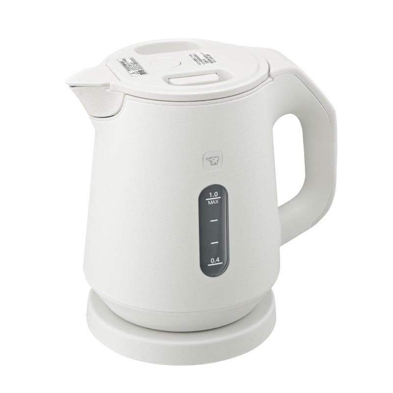 新品未使用ZOJIRUSHI 電気ケトル CK-KA10-WM 本体 象印（ZOJIRUSHI） 電気ケトル 1時間保温搭載 1.0L ペールホワイト CK