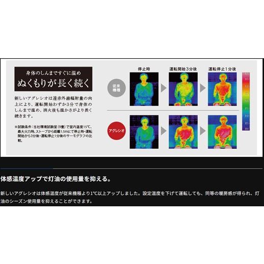 CORONA（コロナ） CORONA FF式輻射ストーブ アグレシオ [木造18畳まで 