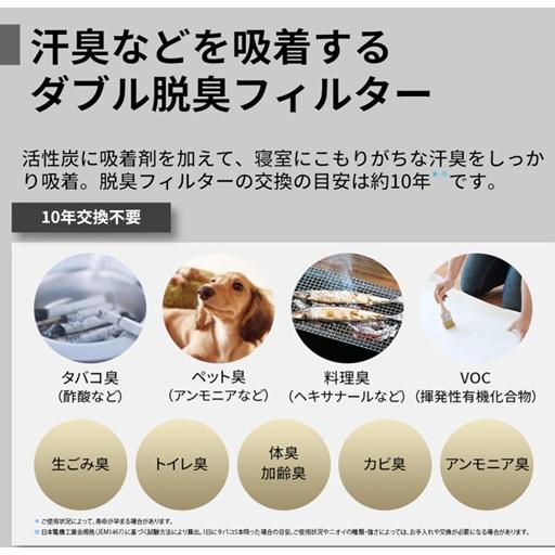 SHARP（シャープ） 空気清浄機 KC-S50-W プラズマクラスター 7000 加湿