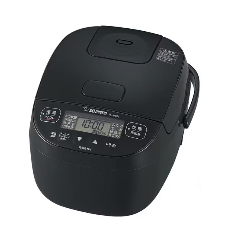 【美品】 象印 マイコン炊飯ジャー NL-BY05-BA 3合炊き 炊飯器 象印（ZOJIRUSHI） 小容量マイコン炊飯ジャー 3合炊き ブラック NL