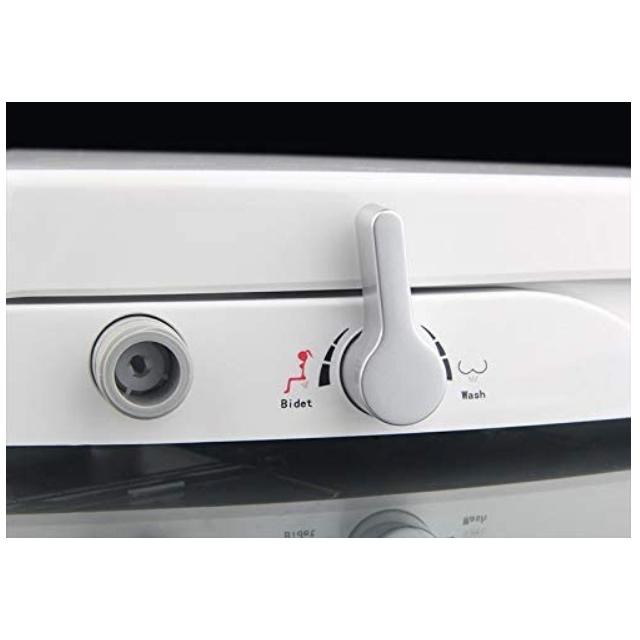 杉半 非電源式 水圧式洗浄便座Kirei SG-001-W : サンサン マーケット