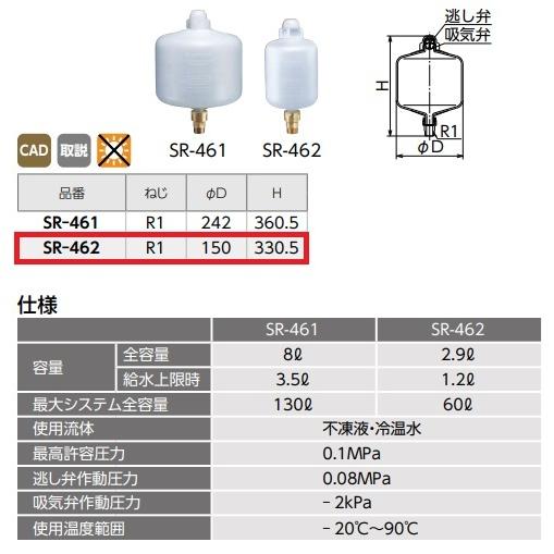 半密閉式膨張タンク SR-462 オンダ製作所 : サンサン マーケット