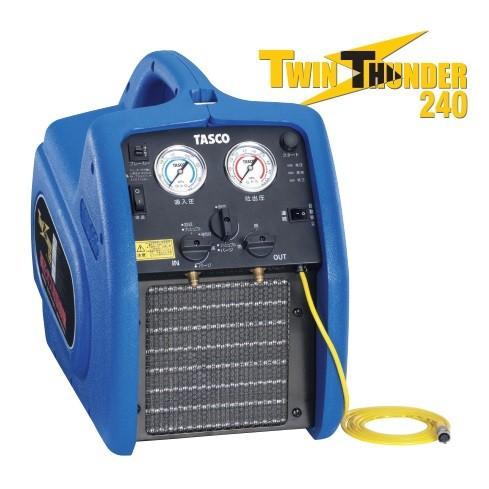 TASUCO ガス回収 回収機 ○【ジャンク品扱い】フルオロカーボン回収装置 冷媒回収機 TA110XZ