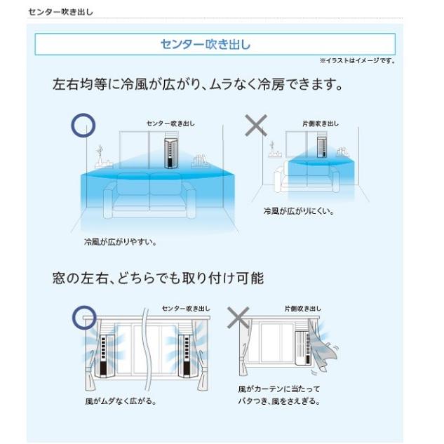 トヨトミ 5畳用窓用エアコン Tiw A160k サンサン マーケット 通販 Paypayモール