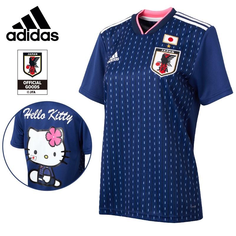 ハローキティ Adidas サッカー日本代表ホームレプリカユニフォーム半袖 なでしこジャパン サンリオオンラインショップ 通販 Paypayモール