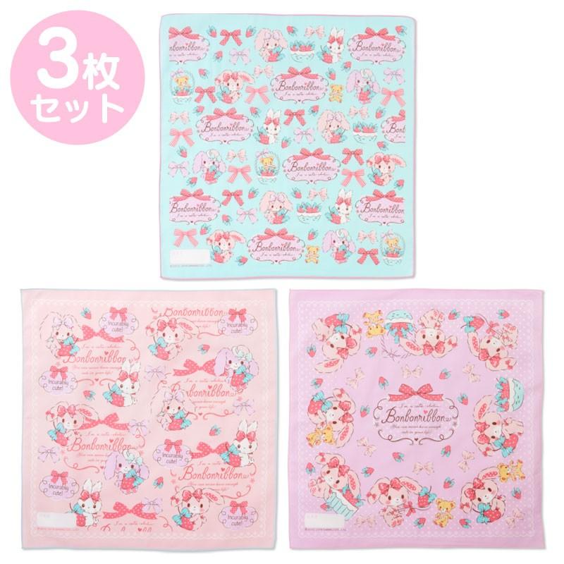 ぼんぼんりぼん ランチクロス3枚セット いちご サンリオオンラインショップ 通販 Paypayモール