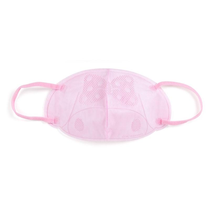 マイメロディ フェイス形不織布マスク(5枚入り) ピンク