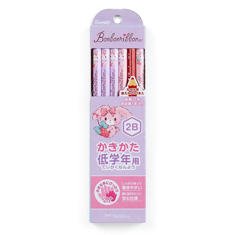 ぼんぼんりぼん かきかた2b鉛筆12本セット いちご サンリオオンラインショップ 通販 Paypayモール
