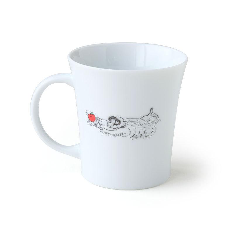 ハローキティたち吉鳥獣戯画マグカップ(水遊び)1,980円