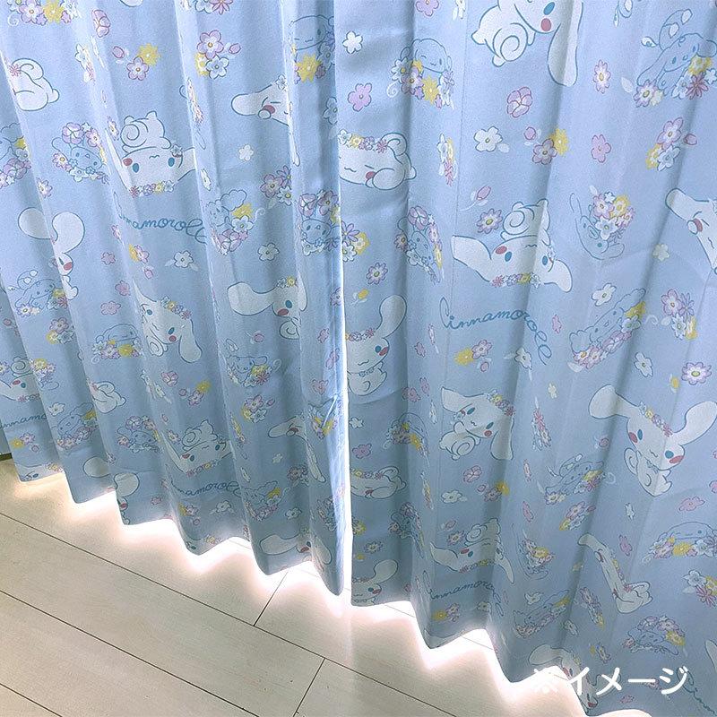 sanrio シナモロール 2級遮光カーテン2枚組 100×135cm sanrio シナモロール 2級遮光カーテン2枚組 100×135cm