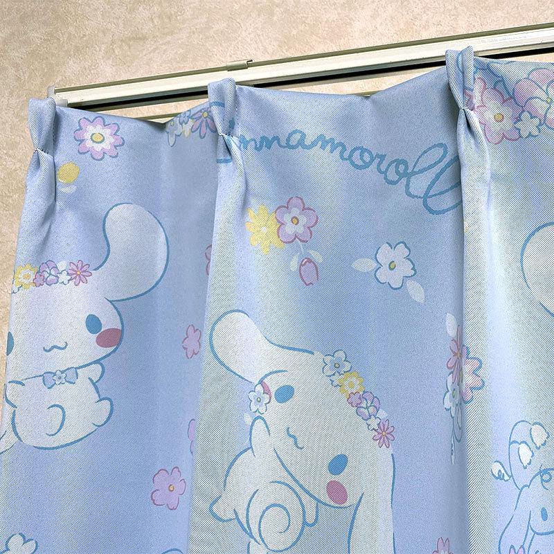 sanrio（サンリオ） シナモロール 2級遮光カーテン2枚組 100×135cm