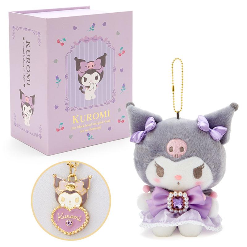 クロミ アクセサリーギフトセット(きらめきビジュー) :N-2211-735027:サンリオオンラインショップ 通販 クロミ ジュエリーボックス たれ耳リボンマスコット セット