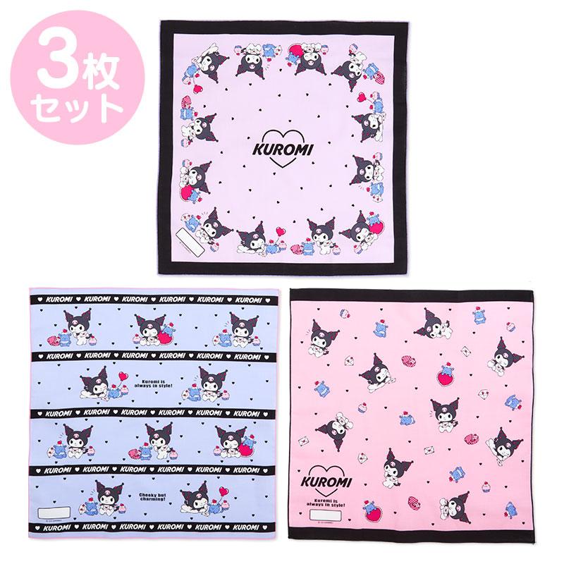 sanrio クロミ ランチクロス 3枚セット : サンリオオンライン