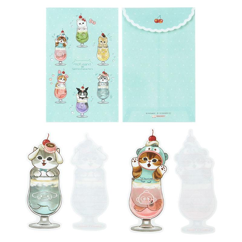sanrio mofusand×サンリオキャラクターズ ミニレター(ぬいぐるみ sanrio mofusand×サンリオキャラクターズ ミニレター(ぬいぐるみ