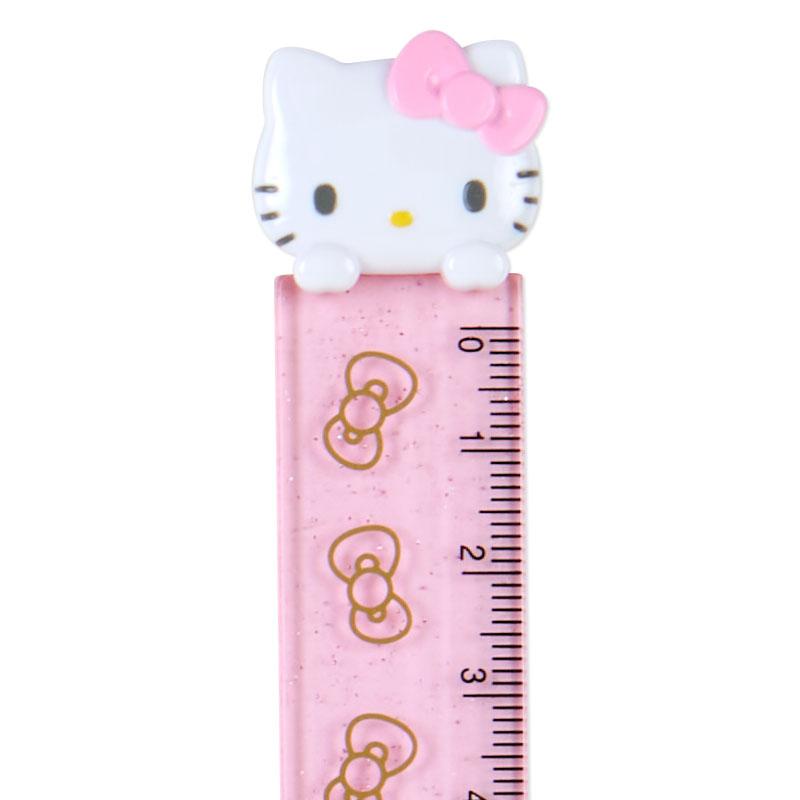 sanrio（サンリオ） ハローキティ マスコット付きスリム定規 15cm