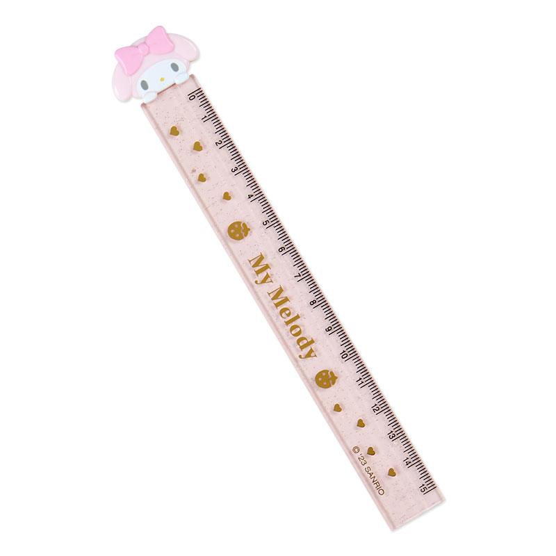 sanrio（サンリオ） マイメロディ マスコット付きスリム定規 15cm 