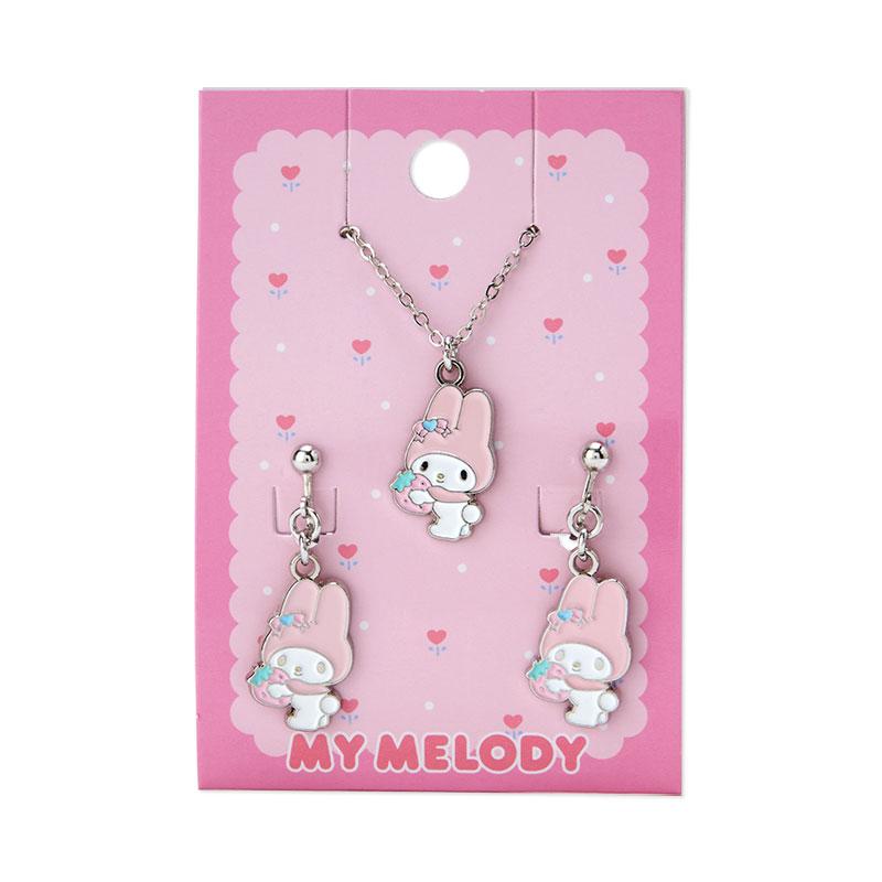 マイメロディ ネックレス＆イヤリングセット（いつまでもサンリオ 