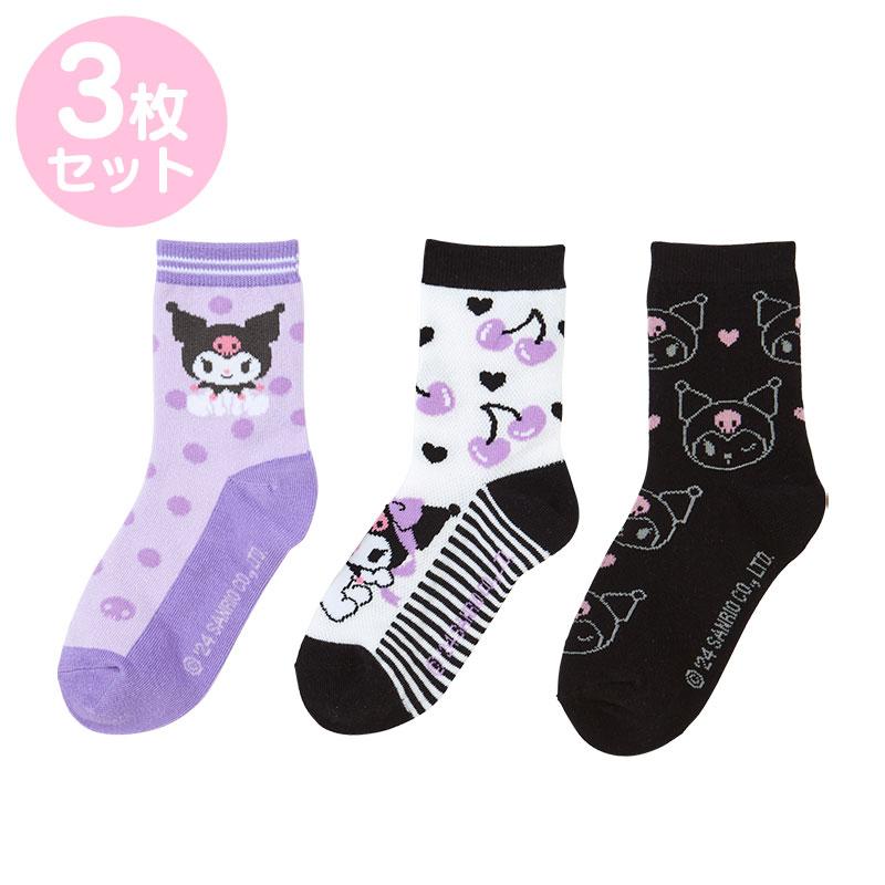 sanrio（サンリオ） クロミ キッズソックス3足セット 19-21cm