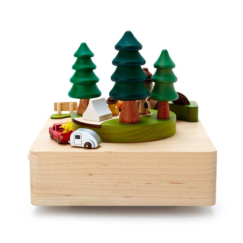 スヌーピー 木製オルゴール（キャンプ）｜sanrio｜02
