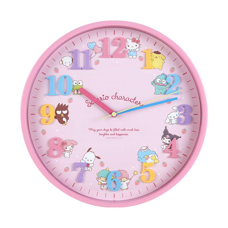 sanrio サンリオキャラクターズ ウォールクロック : サンリオ