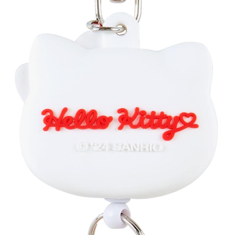 sanrio ハローキティ フェイス形リールキーホルダー : サンリオ sanrio ハローキティ フェイス形リールキーホルダー : サンリオ